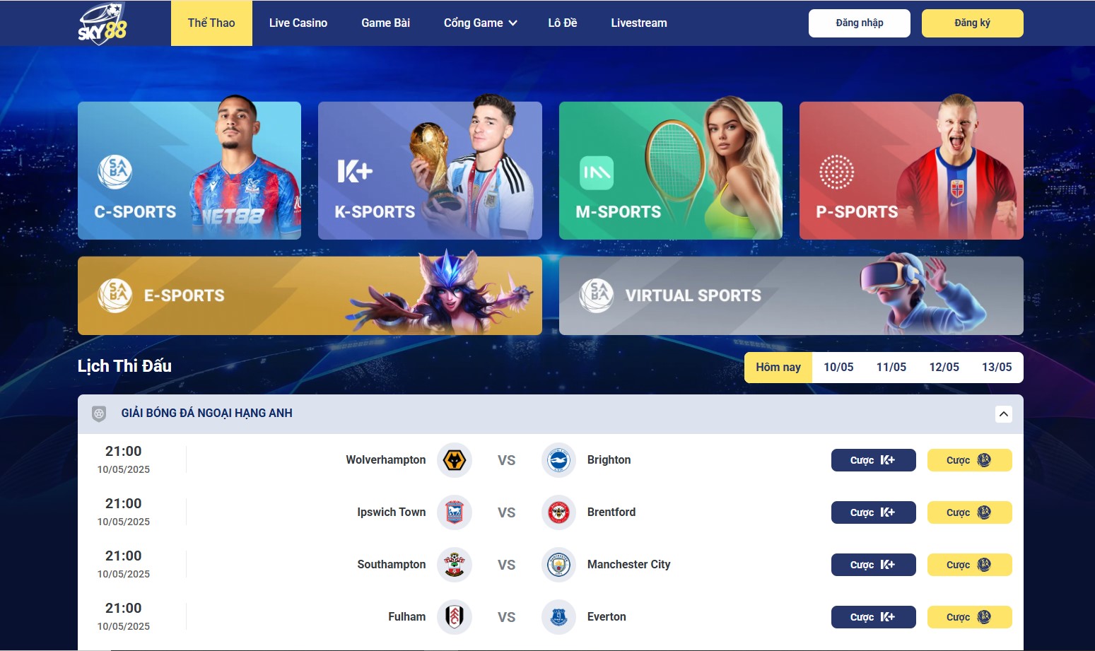 cách đọc kèo nhà cái sky88